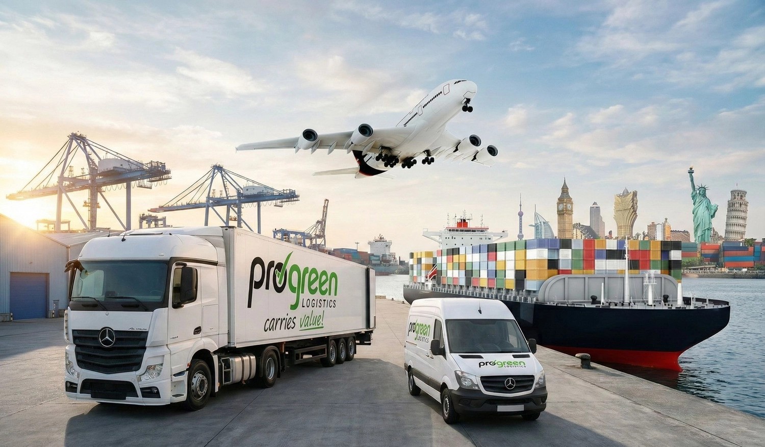 Progreen GmbH - Logistik - Transport